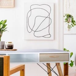 Bureau Design Scandinave 3 Compartiments -Reflet Maison 01058fc157ed485292e5f8dd35ac844b