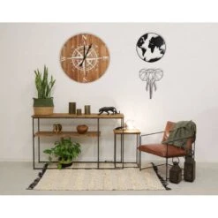 Fauteuil En Cuir De Buffle Et Métal -Reflet Maison 02f2b762150048ba8b035bf4d2b41693