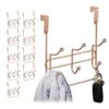 10x Porte-manteaux à 3 Crochets Double