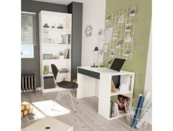 Bureau Avec Tiroir Et étagère -Reflet Maison 0dbe175d0b1c48338469f9bf2d676568
