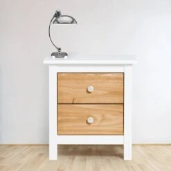 Table Chevet Bonnie Gris 2 Tiroirs -Reflet Maison 0dc50ae8b02b4f22bffad56aa3b231c8