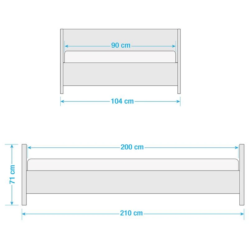 Lit En Bois Massif JohnWOOD 8 Lit En Bois Massif JohnWOOD – Image 8