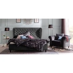 Lit Capitonné Monroe Samt -Reflet Maison 1000022178 181102 08355820 MOOD GALLERYIMAGES P000000001000022178 mood