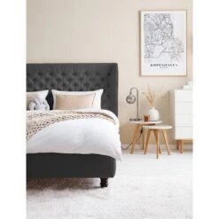 Lit Capitonné Monroe Samt -Reflet Maison 1000022178 200623 15400900007 DETAILS P000000001000022178