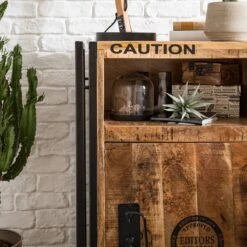 Table De Chevet Iron -Reflet Maison 1000104114 200407 07013900004 MOOD DETAILS P000000001000104114 mood