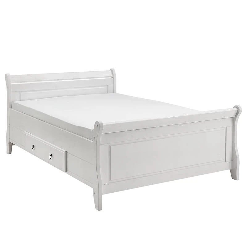 Lit Double En Bois Massif Cenan 5 Lit Double En Bois Massif Cenan – Image 5