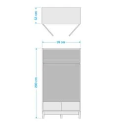 Armoire Gjora -Reflet Maison 1000123700 211006 1431350000501 SKETCH DETAILS P000000001000123700 sketch