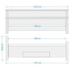 Lit En Bois Massif Bergen -Reflet Maison 1000125551 211122 08323602567 SKETCH DETAILS P000000001000125551 sketch