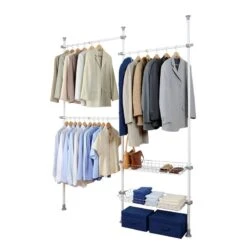 Wenko Penderie Télescopique Herkules Duo -Reflet Maison 1000138147 181112 08283839 GALLERYIMAGES P000000001000138147