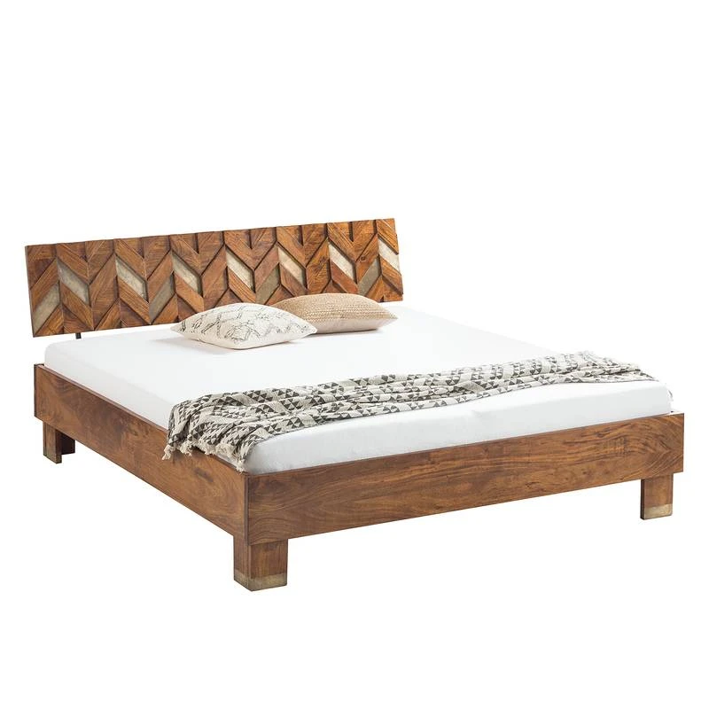 Lit En Bois Massif Yao 1 Lit En Bois Massif Yao