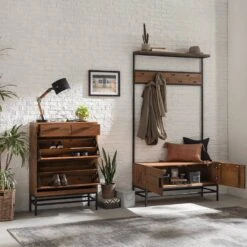 Meuble à Chaussures GRASBY -Reflet Maison 1000152795 200504 06554100018 MOOD DETAILS P000000001000152795 mood