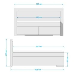 Lit Boxspring Marcel II -Reflet Maison 1000175796 190703 16134800524 SKETCH GALLERYIMAGES P000000001000175796 sketch