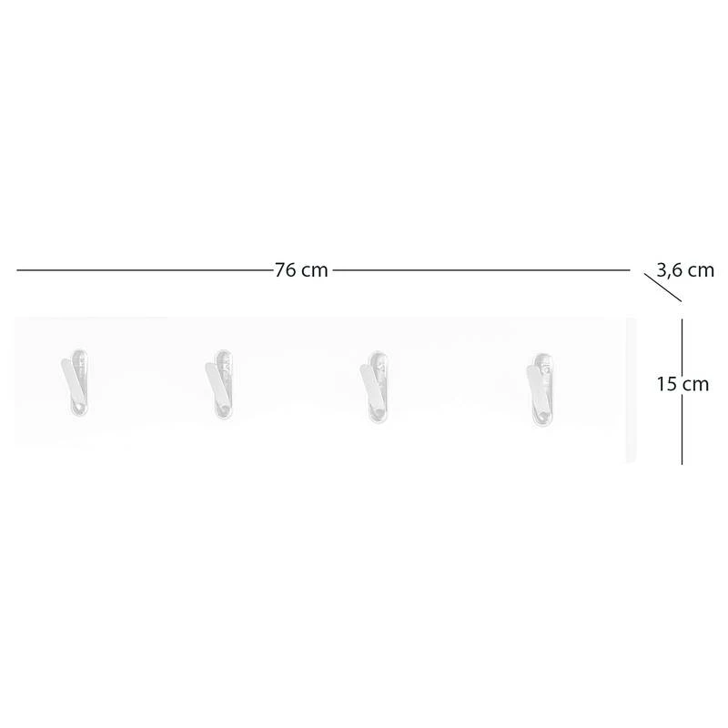 Porte-manteau Mural LINDHOLM - 2 élém. 4 Porte-manteau Mural LINDHOLM - 2 élém. – Image 4