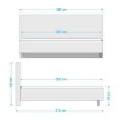Lit Capitonnée Monteverde -Reflet Maison 1000176462 190628 16023800087 SKETCH GALLERYIMAGES P000000001000176462 sketch