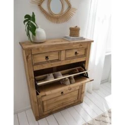 Meuble à Chaussures Finca Rustica -Reflet Maison 1000178036 200603 16035600007 MOOD DETAILS P000000001000178036 mood