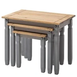 Tables Gigognes Finca Rustica (3 élém.) -Reflet Maison 1000178043 200422 06410100014 DETAILS P000000001000178043