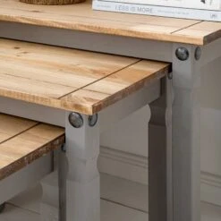 Tables Gigognes Finca Rustica (3 élém.) -Reflet Maison 1000178043 200507 14232200008 DETAILS P000000001000178043