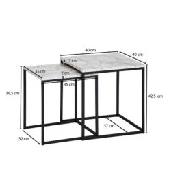 Tables Gigognes Paiteago (lot De 2) -Reflet Maison 1000194314 200108 10063100686 SKETCH DETAILS P000000001000194314 sketch