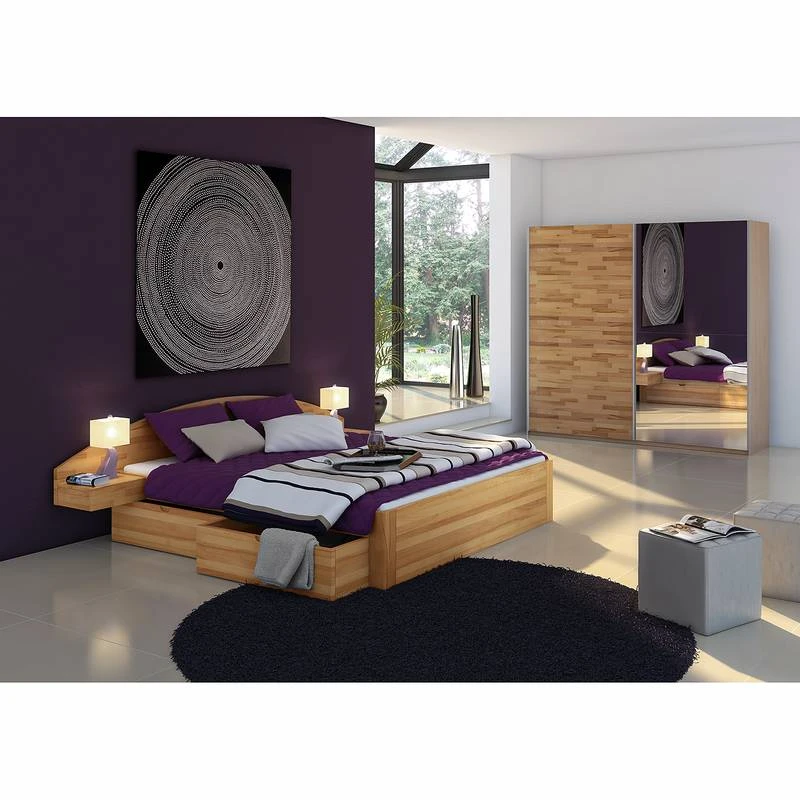 Lit En Bois Massif Parma II 2 Lit En Bois Massif Parma II â Image 2