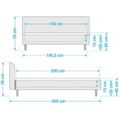 Lit Capitonnée Hip Hop -Reflet Maison 1000213915 200514 14300900033 SKETCH DETAILS P000000001000213915 sketch