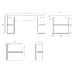 Bureau Markle -Reflet Maison 1000214071 200527 06070300206 SKETCH DETAILS P000000001000214071 sketch