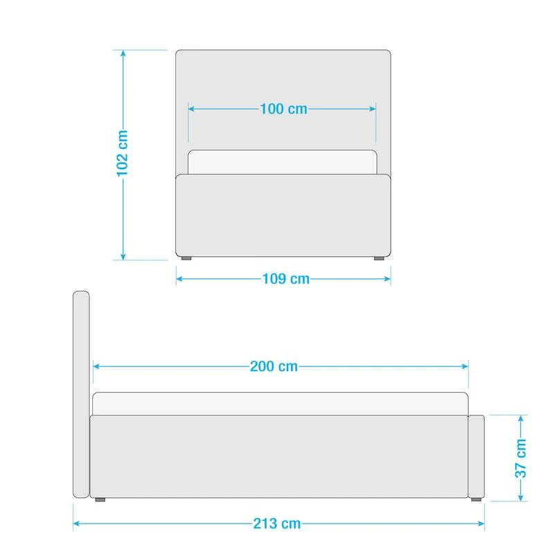 Lit Capitonnée Gridley 7 Lit Capitonnée Gridley – Image 7