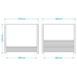 Lit à Baldaquin Guru -Reflet Maison 1000223484 210629 12500500011 SKETCH DETAILS P000000001000223484 sketch