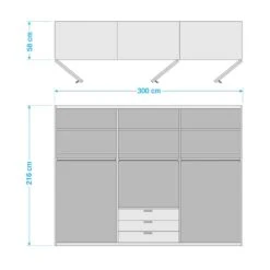 Armoire à Portes Pliantes Loft III -Reflet Maison 1000233658 210623 13050900033 SKETCH DETAILS P000000001000233658 sketch
