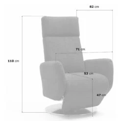Fauteuil Relax Bosville -Reflet Maison 1000254169 210426 12294700115 SKETCH DETAILS P000000001000254169 sketch