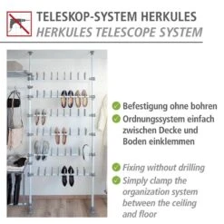 Wenko Porte-chaussures Télescopique Herkules -Reflet Maison 1000260931 210423 13322800064 DETAILS P000000001000260931