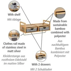 Wenko Porte-manteau Mural Bahari -Reflet Maison 1000260938 210715 14010900021 DETAILS P000000001000260938