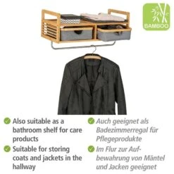 Wenko Porte-manteau Mural Bahari -Reflet Maison 1000260938 210715 14010900022 DETAILS P000000001000260938