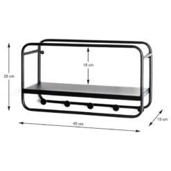 Porte-manteau Mural Botto -Reflet Maison 1000267360 210518 16033100006 SKETCH DETAILS P000000001000267360 sketch