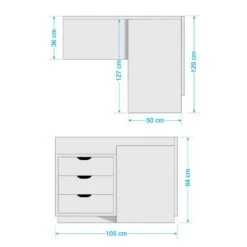 Bureau D’angle Paroy -Reflet Maison 1000280768 210809 06062100001 SKETCH DETAILS P000000001000280768 sketch