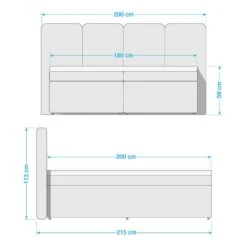 Lit Boxspring Scarlett -Reflet Maison 1000287255 210909 13144200032 SKETCH DETAILS P000000001000287255 sketch