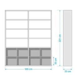 Étagère De Bureau Emporio II -Reflet Maison 1000289374 211012 154209000551 SKETCH DETAILS P000000001000289374 sketch