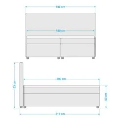 Lit Boxspring Miriam -Reflet Maison 1000294460 220223 500 SKETCH DETAILS P000000001000294460 sketch