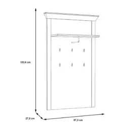 Porte-manteaux mural Kimbark -Reflet Maison 1000295083 211125 144854000534 SKETCH DETAILS P000000001000295083 sketch
