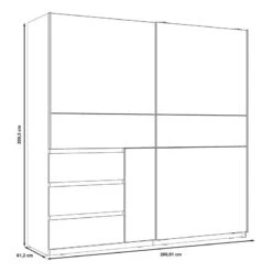 Armoire à Portes Coulissantes Thornton -Reflet Maison 1000311702 211126 150051000587 SKETCH DETAILS P000000001000311702 sketch