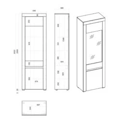 Vitrine Stonda -Reflet Maison 1000314585 211209 12531800652 SKETCH DETAILS P000000001000314585 sketch