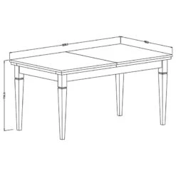 Table Emmanuela -Reflet Maison 1000339988 220317 500 SKETCH DETAILS P000000001000339988 sketch