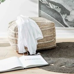 Pouf ALL NATURE -Reflet Maison 1000344004 230420 021 MOOD DETAILS P000000001000344004 mood