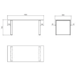 Table Shutter -Reflet Maison 1000348696 220505 501 SKETCH DETAILS P000000001000348696 sketch