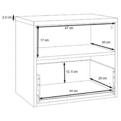 Table De Chevet Franken -Reflet Maison 1000361656 220826 501 SKETCH DETAILS P000000001000361656 sketch