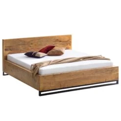 Lit En Bois Massif Woodson