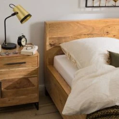 Lit En Bois Massif Woodson -Reflet Maison 1000361881 220624 033 DETAILS P000000001000361881