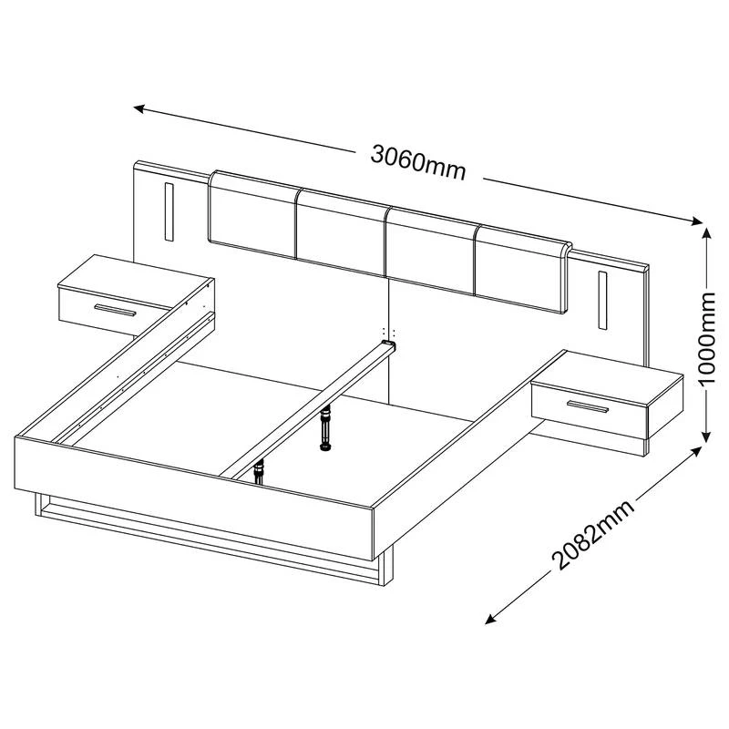Lit Et Chevets Lüttich 11 Lit Et Chevets Lüttich – Image 11