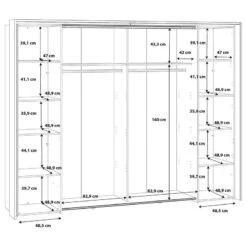 Armoire à Portes Coulissantes Huy -Reflet Maison 1000363103 220819 501 SKETCH DETAILS P000000001000363103 sketch