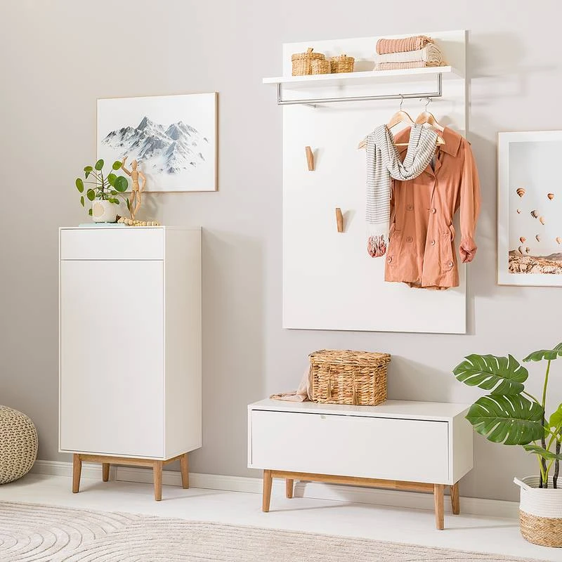 Porte-manteau Mural LINDHOLM à étagère 3 Porte-manteau Mural LINDHOLM à étagère – Image 3