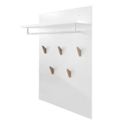 Porte-manteau Mural LINDHOLM à étagère